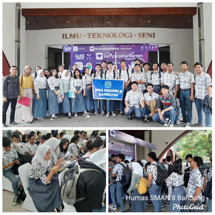 Perwakilan SMAN 8 Dalam Pameran Pendidikan Tinggi