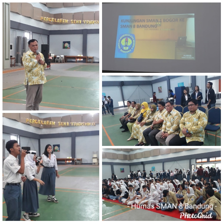 STUDY BANDING OSIS MPK SMAN 1 BOGOR KE SMAN 8 BANDUNG